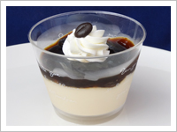 コーヒーのブランマンジェ