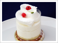 夏のチーズケーキ